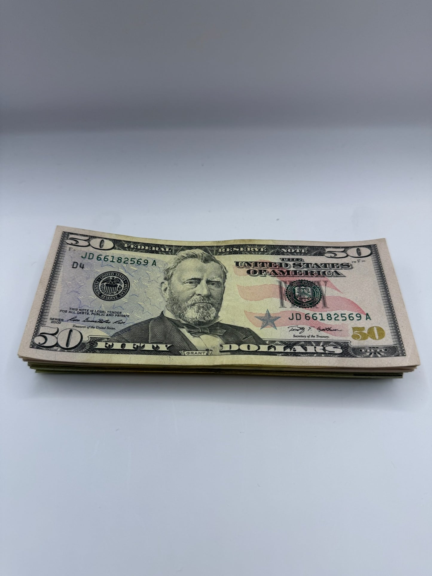 American Prop Money $50 Bills $5,000 Full Print 1 Stack (100pcs)